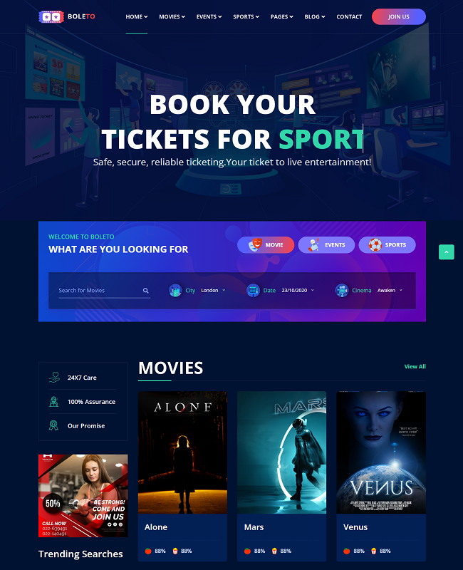 moviebooking app image